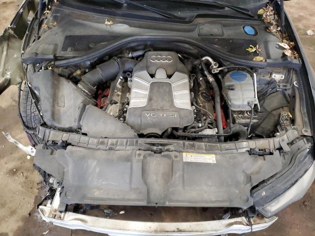 WAUHGAFC4CN090053 - 2012 AUDI A6 PRESTIGE შავი ფოტო 11