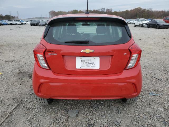 KL8CD6SA0NC010956 - 2022 CHEVROLET SPARK 1LT RED photo 6