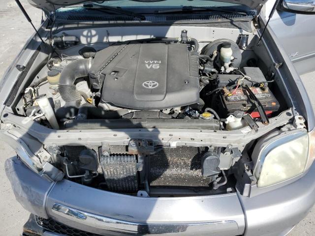 5TBRU34126S473445 - 2006 TOYOTA TUNDRA ACCESS CAB SR5 SILVER photo 11