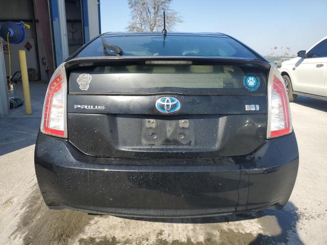 JTDKN3DU0D5652179 - 2013 TOYOTA PRIUS BLACK photo 6