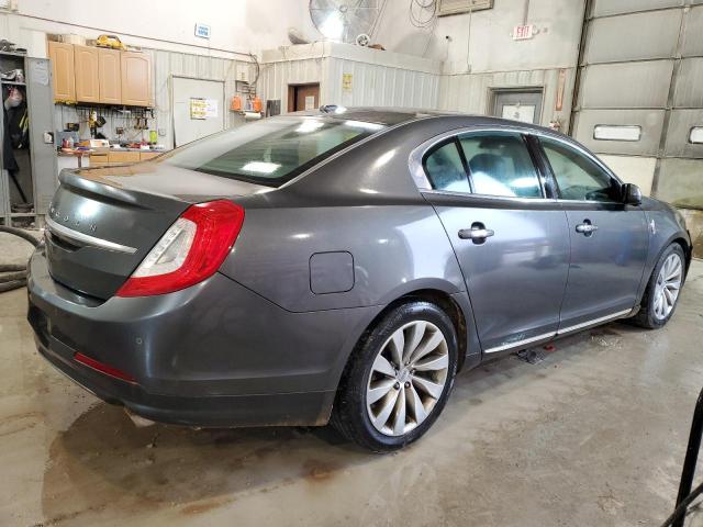 1LNHL9DK8GG601891 - 2016 LINCOLN MKS GRAY photo 3