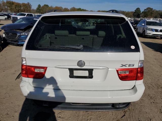 5UXFA13566LY40018 - 2006 BMW X5 3.0I WHITE photo 6