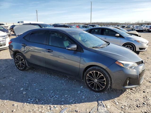 2T1BURHE5EC187606 - 2014 TOYOTA COROLLA L GRAY photo 4