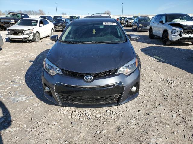 2T1BURHE5EC187606 - 2014 TOYOTA COROLLA L GRAY photo 5