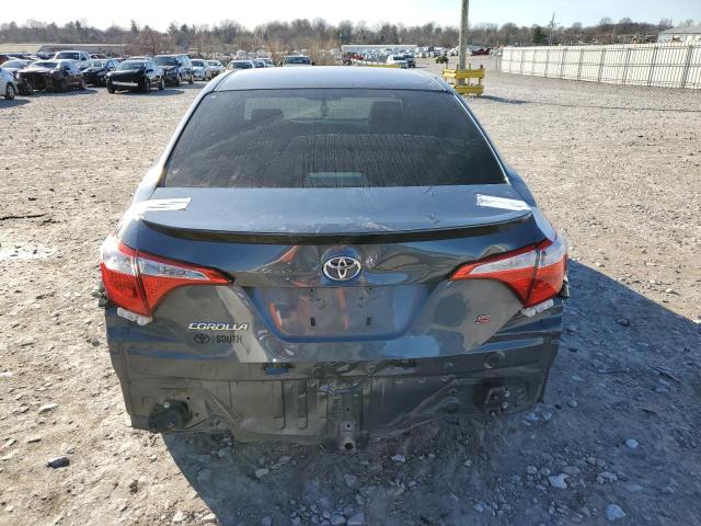 2T1BURHE5EC187606 - 2014 TOYOTA COROLLA L GRAY photo 6