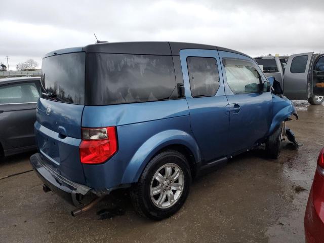 5J6YH28737L007018 - 2007 HONDA ELEMENT EX BLUE photo 3