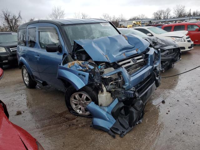 5J6YH28737L007018 - 2007 HONDA ELEMENT EX BLUE photo 4