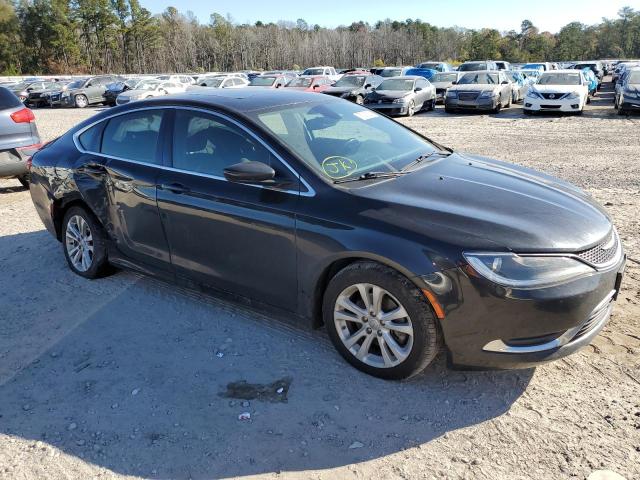 1C3CCCAB9GN169778 - 2016 CHRYSLER 200 LIMITED BLACK photo 4