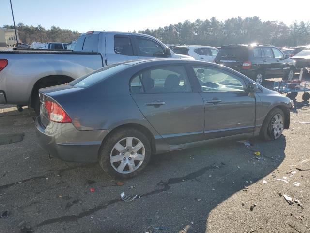 2HGFA1F58BH303270 - 2011 HONDA CIVIC LX CHARCOAL photo 3