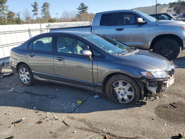 2HGFA1F58BH303270 - 2011 HONDA CIVIC LX CHARCOAL photo 4