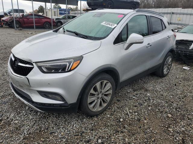 KL4CJDSB7HB000071 - 2017 BUICK ENCORE PREMIUM SILVER photo 1