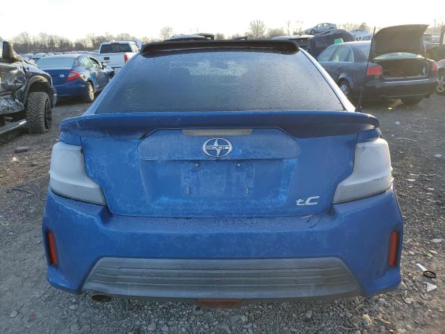 JTKJF5C78E3082101 - 2014 TOYOTA SCION TC BLUE photo 6