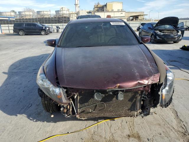 JHMCP264X8C060407 - 2008 HONDA ACCORD LXP MAROON photo 5