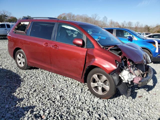 5TDKK3DC5FS633222 - 2015 TOYOTA SIENNA LE BURGUNDY photo 4