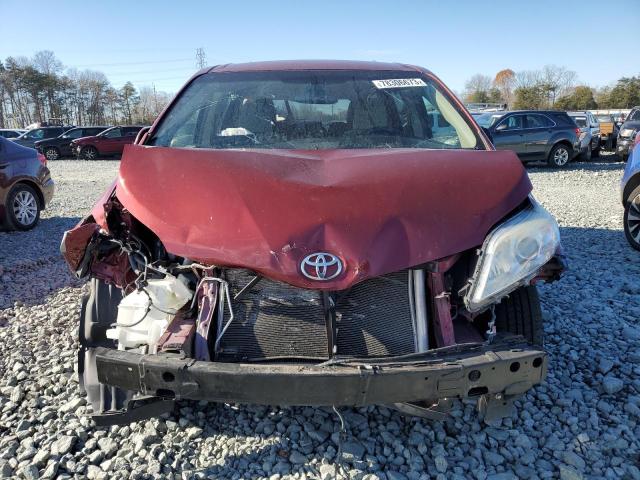 5TDKK3DC5FS633222 - 2015 TOYOTA SIENNA LE BURGUNDY photo 5