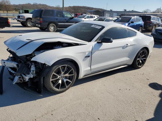 1FA6P8TD6M5147196 - 2021 FORD MUSTANG WHITE photo 1