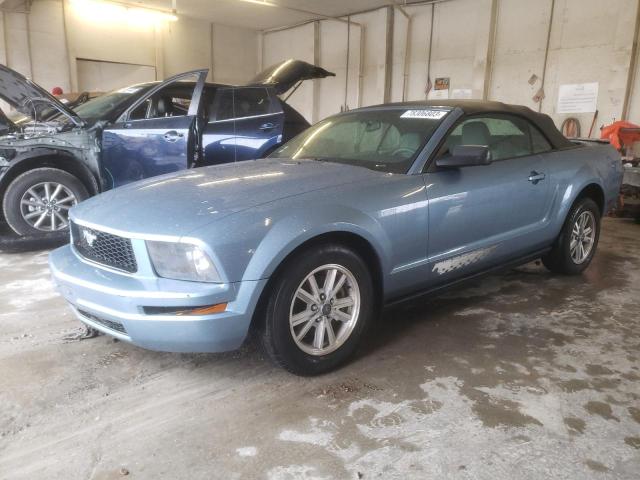 1ZVFT84N065114241 - 2006 FORD MUSTANG BLUE photo 1