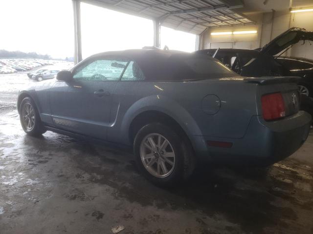 1ZVFT84N065114241 - 2006 FORD MUSTANG BLUE photo 2