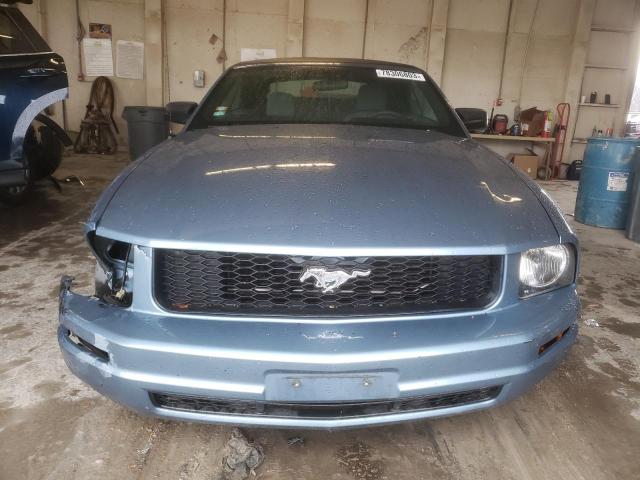 1ZVFT84N065114241 - 2006 FORD MUSTANG BLUE photo 5