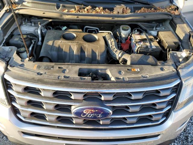 1FM5K8BH9GGD20013 - 2016 FORD EXPLORER SILVER photo 11