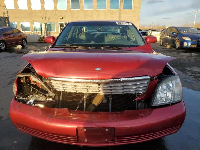 1G6KD54Y45U183321 - 2005 CADILLAC DEVILLE BURGUNDY photo 5