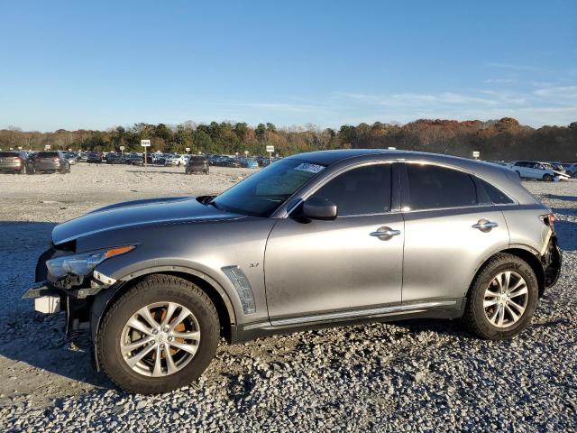 JN8CS1MU0HM143064 - 2017 INFINITI QX70 GRAY photo 1