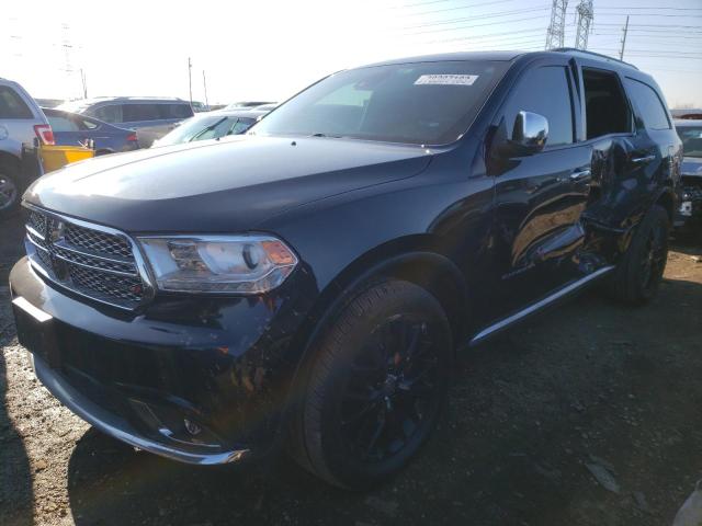 1C4SDJET1EC563134 - 2014 DODGE DURANGO CITADEL BLACK photo 1