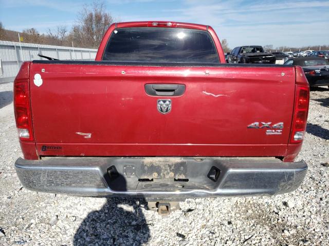 1D7HU18N46S545280 - 2006 DODGE RAM 1500 ST RED photo 6