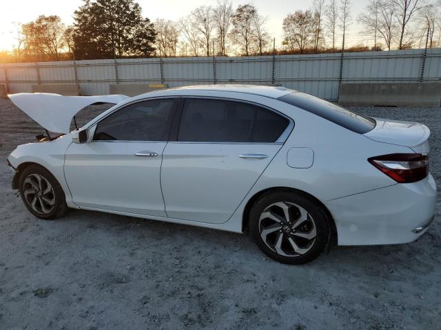 1HGCR3F07GA023115 - 2016 HONDA ACCORD EXL WHITE photo 2