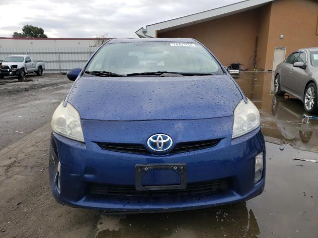 JTDKN3DU3A0242064 - 2010 TOYOTA PRIUS BLUE photo 5