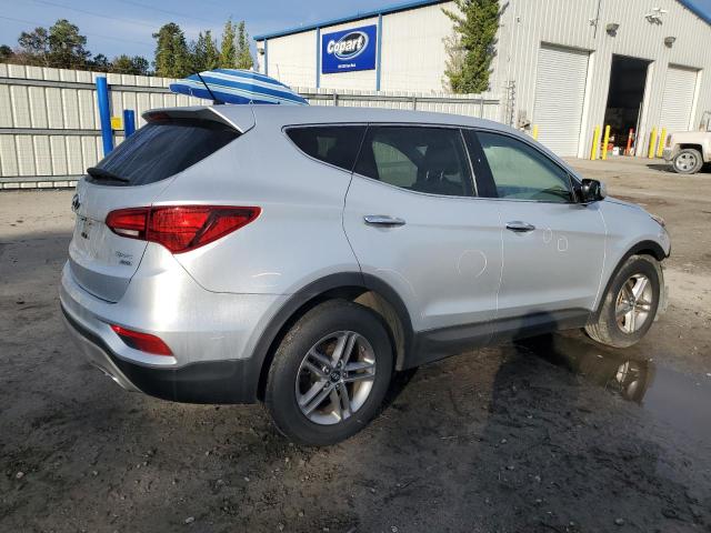 5XYZTDLB3JG568791 - 2018 HYUNDAI SANTA FE S SILVER photo 3