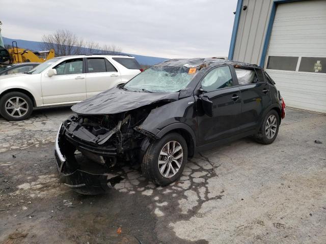 KNDPBCAC5G7834088 - 2016 KIA SPORTAGE LX BLACK photo 1