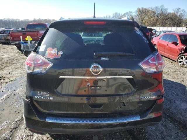 5N1AT2MV2GC916910 - 2016 NISSAN ROGUE S/SV S BLACK photo 6