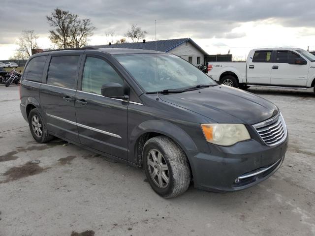 2A4RR5DG8BR645337 - 2011 CHRYSLER TOWN & COU TOURING CHARCOAL photo 4