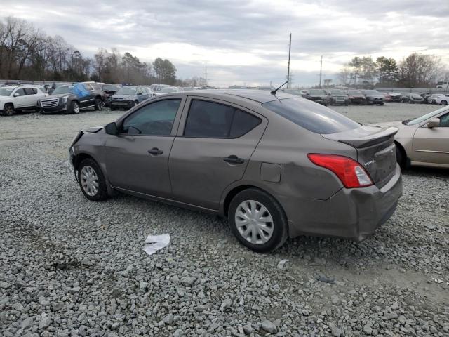 3N1CN7AP2GL908890 - 2016 NISSAN VERSA S GRAY photo 2