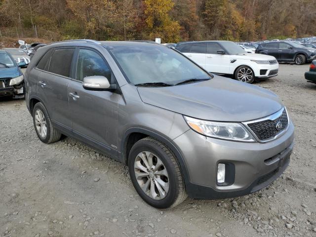 5XYKUDA79EG518559 - 2014 KIA SORENTO EX GRAY photo 4