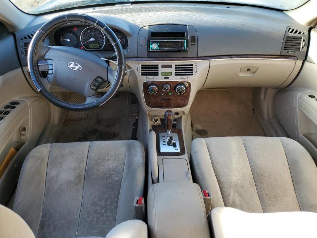 5NPET46C57H229342 - 2007 HYUNDAI SONATA GLS SILVER photo 8