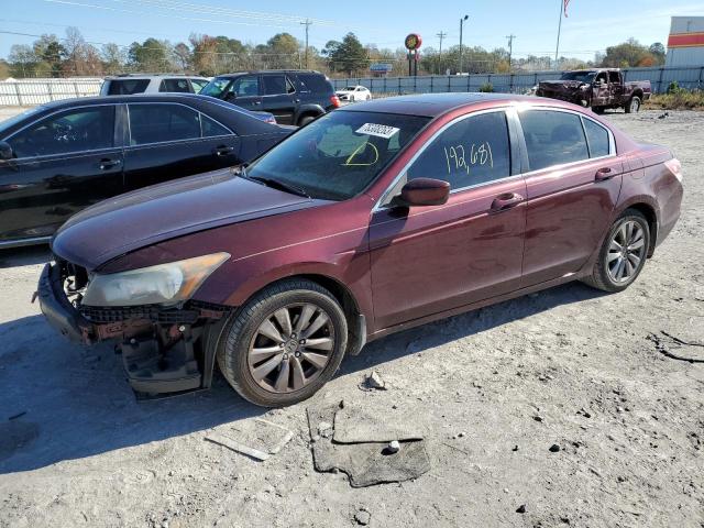 1HGCP2F86CA107961 - 2012 HONDA ACCORD EXL MAROON photo 1