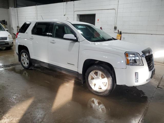 2GKALMEK7E6173532 - 2014 GMC TERRAIN SLE WHITE photo 4