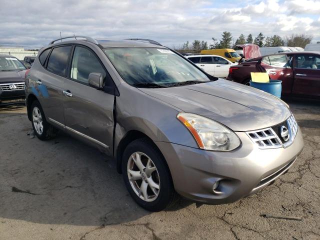 JN8AS5MV2BW280915 - 2011 NISSAN ROGUE S GRAY photo 4