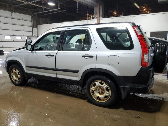 SHSRD68535U307453 - 2005 HONDA CR-V LX SILVER photo 2