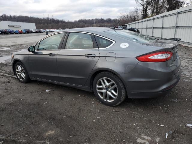 3FA6P0HD2ER253315 - 2014 FORD FUSION SE GRAY photo 2