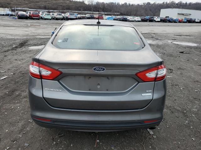 3FA6P0HD2ER253315 - 2014 FORD FUSION SE GRAY photo 6