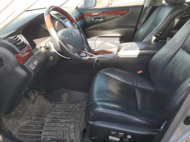 JTHCL46F695000560 - 2009 LEXUS LS 460 SILVER photo 7