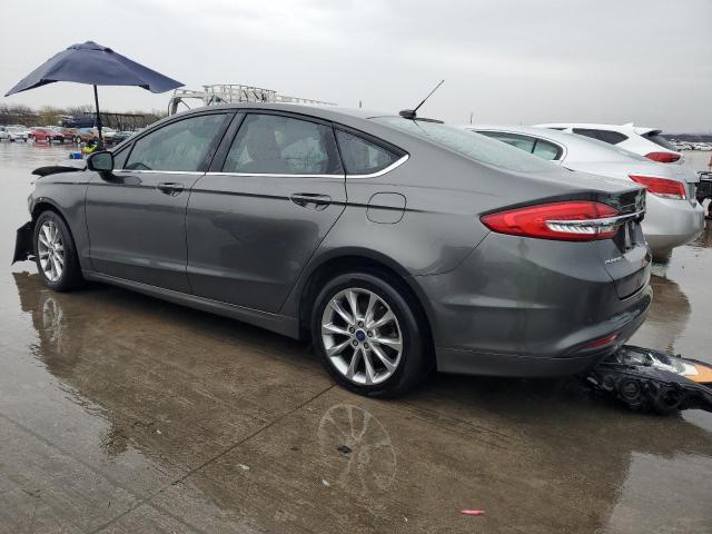 3FA6P0HD0HR263832 - 2017 FORD FUSION SE CHARCOAL photo 2