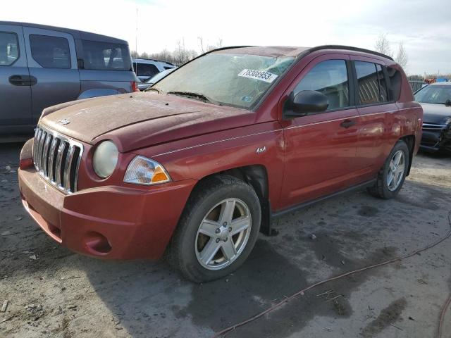 1J8FF47WX7D241120 - 2007 JEEP COMPASS RED photo 1