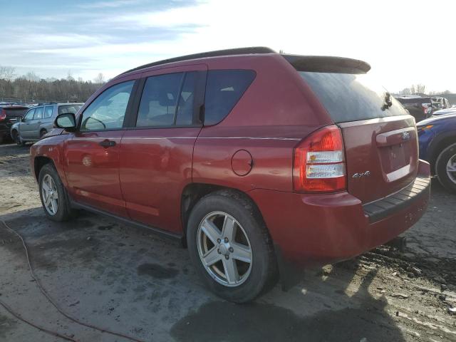 1J8FF47WX7D241120 - 2007 JEEP COMPASS RED photo 2