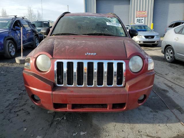 1J8FF47WX7D241120 - 2007 JEEP COMPASS RED photo 5