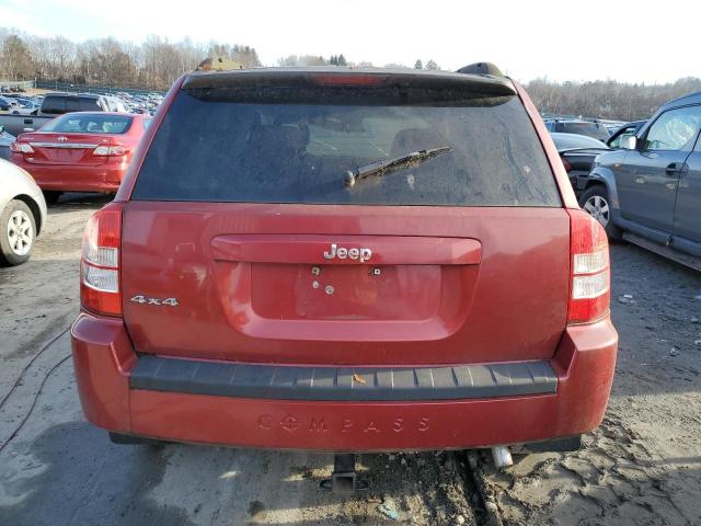 1J8FF47WX7D241120 - 2007 JEEP COMPASS RED photo 6