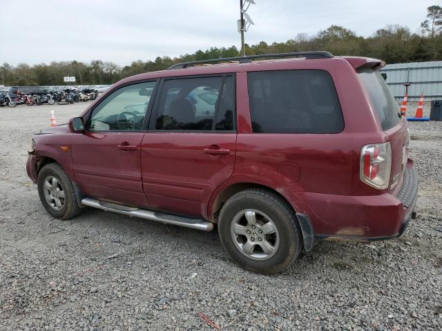 5FNYF286X6B014245 - 2007 HONDA PILOT EX MAROON photo 2